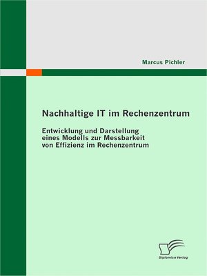 cover image of Nachhaltige IT im Rechenzentrum